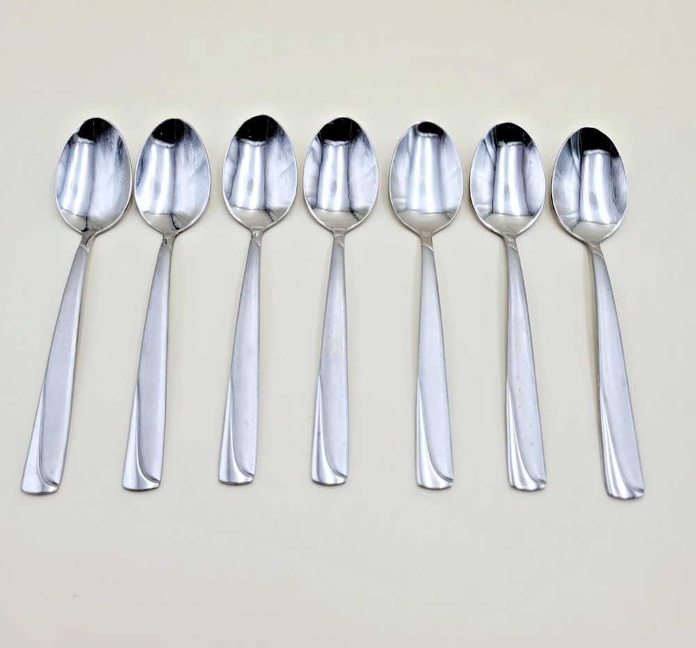 Set of 7 Oneida MADELINE Teaspoon Stainless Steel